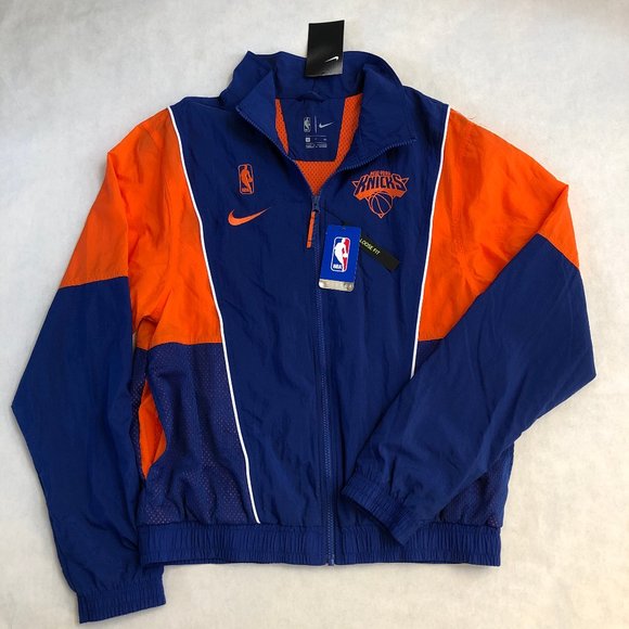 Nike New York Knicks NBA Retro Windbreaker Jacket - Picture 1 of 3